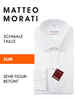 Matteo Morati® - Hemd Slim Line