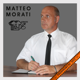 Matteo Morati® Hemd - Tailliert, Fb.weiß Kurz Popelin-Q