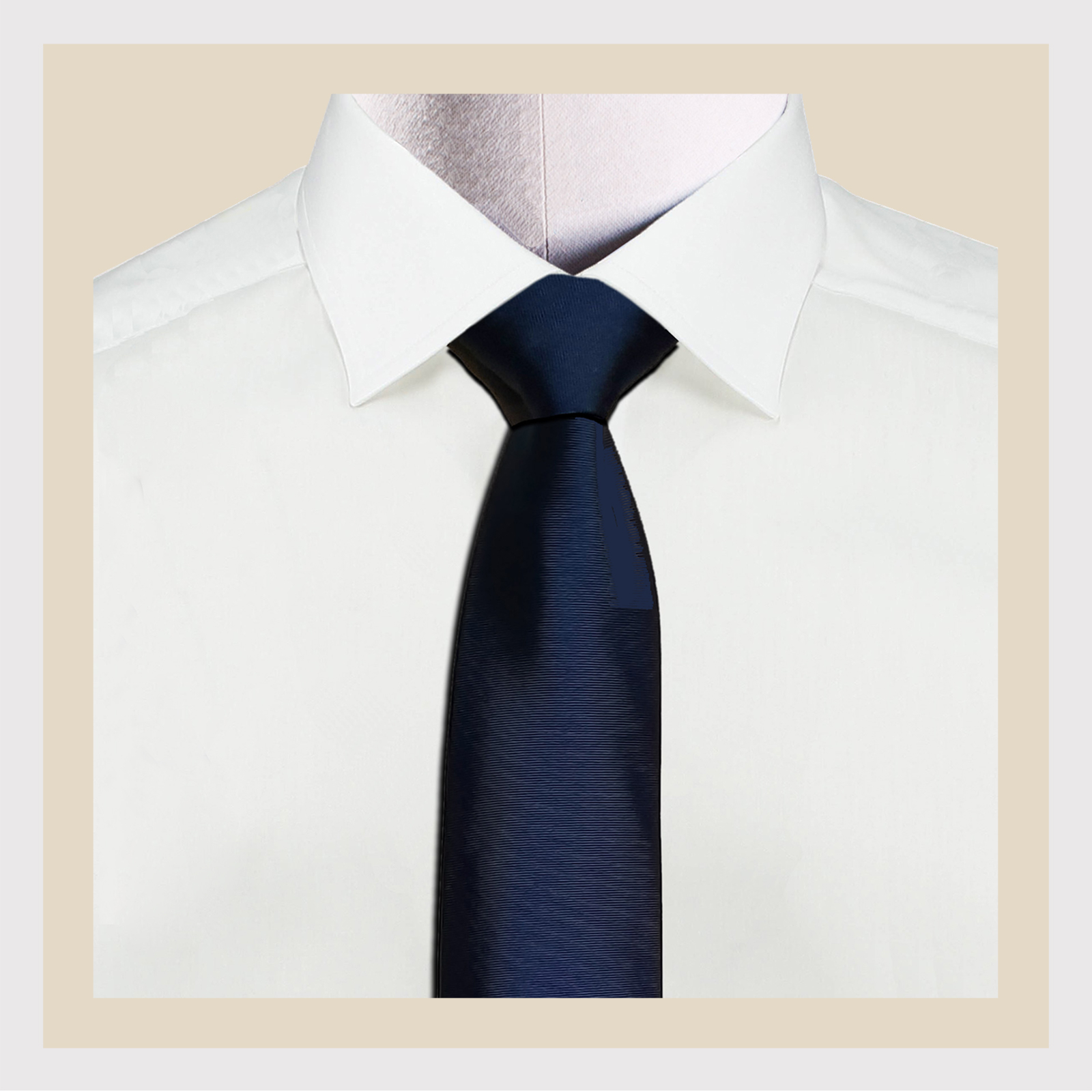 Conen® Langbinder | Bekleidung Krawatte Bestatter | Marine Udo